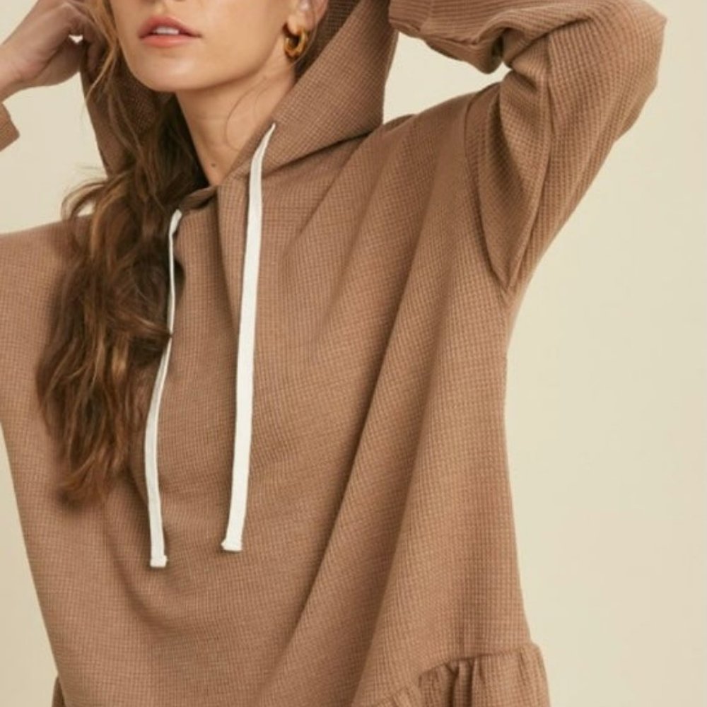 Casual dress hoodie